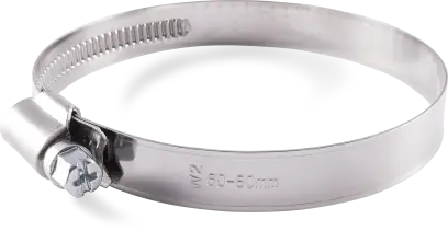 Spona hadicová W2 80-100/12mm nerez, šroub pozink